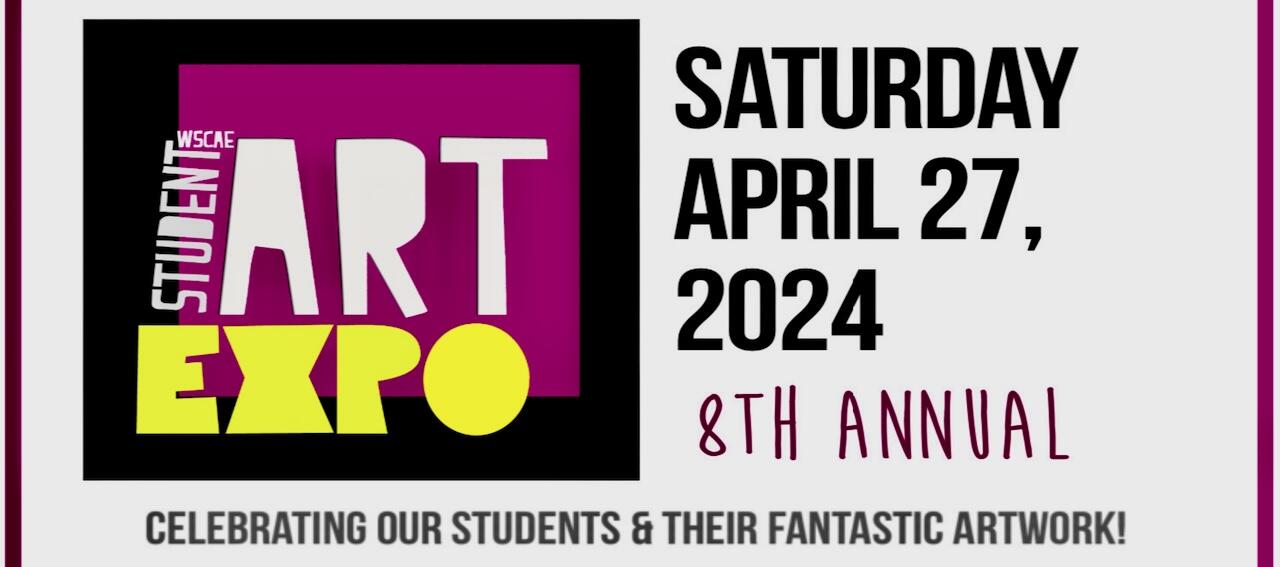 Student Art Expo  WSCAE  Flyer